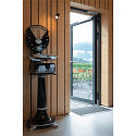 SLV Luminaria de pared y techo PURI 2.0 - DOME GU10 IP20, negro regulable
