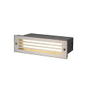 Luminaria empotrable para exteriores BRICK MESH r�gido, conmutable, con cable a trav�s de IP65