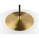 SLV Luminaria colgante SUN 40 redondo E27 IP20, dorado regulable