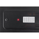 SLV 3-phase spot SIGHT PANEL square, suitable for VDU workstation IP20, black, lacquered 