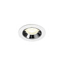 Luminaria empotrable para techos NUMINOS� XS apto para puestos de trabajo VDU IP20, blanco regulable