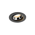 Luminaria empotrable para techos NUMINOS� MOVE XS giratorio, apto para puestos de trabajo VDU IP20, negro regulable