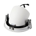 SLV Luminaria empotrable para techos NUMINOS� GIMBLE XL apto para puestos de trabajo VDU IP20, blanco, barnizado regulable