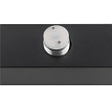 SLV Luminaria de espejo SUN MIRROR TRIPLE con bot�n interruptor IP44, negro, barnizado 