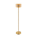Luminaria de pedestal PANTILO ROPE 27 E27 IP20, dorado regulable