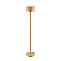 SLV Luminaria de pedestal PANTILO ROPE 27 E27 IP20, dorado regulable