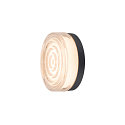 SLV Luminaria de pared y techo CYFT WAVE XL IP65, negro, barnizado regulable