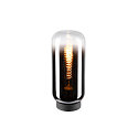 Luminaria de mesa PANTILO SLIM cil�ndrico E27, cromo regulable