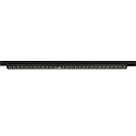 3-phase spot SIGHT EVO SINGLE square IP20, black, lacquered dimmable