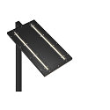 floor lamp WORKLIGHT EASY FL with switch, suitable for VDU workstation, black dimmable