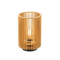 Luminaria de mesa WUD TL cil�ndrico E27 IP20, color natural regulable