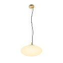 Luminaria colgante OLYPSO 40 E27 IP20, dorado regulable