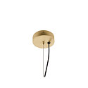 SLV Luminaria colgante OLYPSO 50 E27 IP20, dorado regulable
