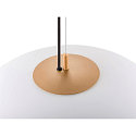 SLV Luminaria colgante OLYPSO 50 E27 IP20, dorado regulable