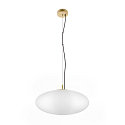 SLV Luminaria colgante OLYPSO 50 E27 IP20, dorado regulable