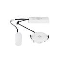 SLV Luminaria empotrable para techos P-LIGHT redondo IP20, blanco 
