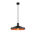 Luminaria colgante LALU� SET TETRA 36 E27 IP20, negro regulable