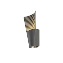 SLV Luminaria de pared para exteriores RASTERLYS WL UP/DOWN directo / indirecto, c�nico, resistente al aire marino IP65