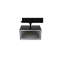 3-phase spot TRACKSPOT P swivelling IP20, black dimmable