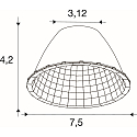 SLV Reflector para EASYLIGHT, plata