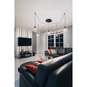 Accessories HAKEN Distance hanger for Pendant luminaires, ceiling mounting, black