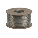 Cuerda aislado, aluminio, transparente