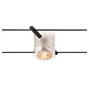 Luminaria de cuerda COMET QR-C51 GU5.3, negro regulable