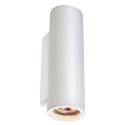 Luminaria de pared PLASTRA TUBE GU10, blanco