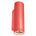 SLV Luminaria de pared PLASTRA TUBE GU10, blanco