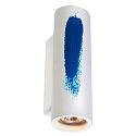 SLV Luminaria de pared PLASTRA TUBE GU10, blanco