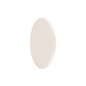 SLV Luminaria de pared PLASTRA redondo, blanco