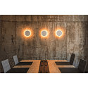 SLV Luminaria de pared PLASTRA redondo, blanco