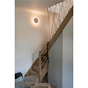 SLV Luminaria de pared PLASTRA redondo, blanco