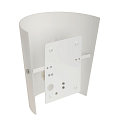 SLV Luminaria de pared BASKET E27, satinado, gris plateado
