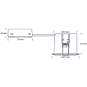 SLV Luminaria empotrable QUICK INSTALL G2 redondo, juego de 10 GU10 IP44, blanco mate 