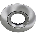 cover VELIA round, 6 pieces, brushed aluminium