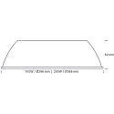 SLV reflector for ECOTECH HIGHBAY, black matt