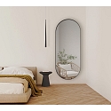 ACB Espejo sin iluminaci�n DANIELA 9755, negro brillante