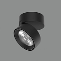 Luminaria empotrable para techos MAKO redondo IP20, negro 