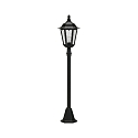 Luminaria de caminos TYPE NO 4142 de 1 llama, angular E27 IP23, negro regulable
