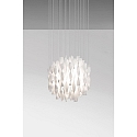 Luminaria colgante SP AURA 60 E27 IP20, cromo, blanco regulable