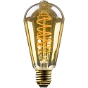Filamento luminoso ST64 E27 4,8W 380lm 2200K 300� 