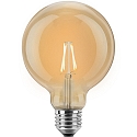 HWH Bombilla filamento Globe G125 E27 2W 160lm 2200K 300� CRI >80 
