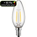 HWH Filamento luminoso en forma de vela C35 conmutable E14 4,5W 470lm 2700K 300� CRI > 90 