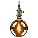 HWH Bombilla filamento Globe Globo 200 conmutable E27 8,5W 500lm 1800K 300� CRI > 80 