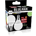 HWH Luminaria en forma de pera juego de 2 G45 E14 5W 470lm 4000K 150� 