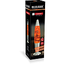 HWH L�mpara LED de lava IP20, naranja, plata, blanco 