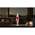 HWH L�mpara LED de lava IP20, claro, rojo, plata 