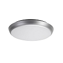 Brumberg Luminaria de pared para exteriores MAKIRA � 25CM redondo, CCT Switch, resistente a los impactos, arqueado IP65, negro regulable