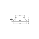 Brumberg Aro � 11CM / � 6.8CM, negro